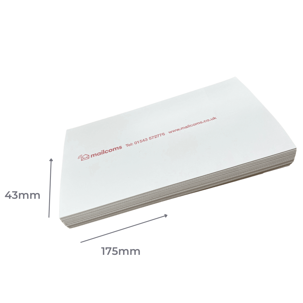 Double Sheet Franking Labels Long