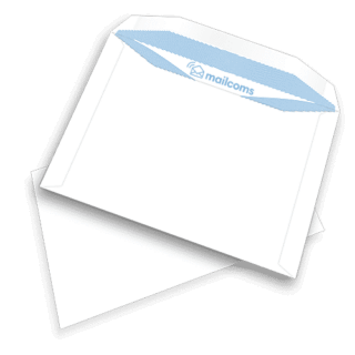 500 White C5+ Gummed Plain (Non Window) Folding Inserting Machine Envelopes (162mm x 235mm)