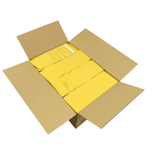 Gold Arofol Envelopes - Size 1 - 100x165mm - Pack Of 200