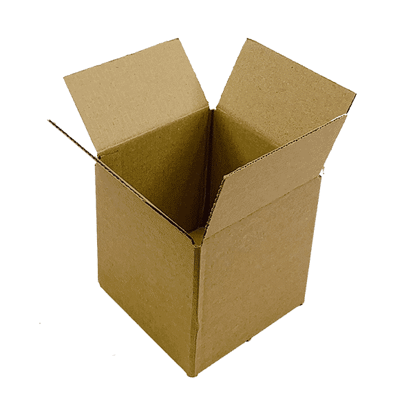 Single Wall Cardboard Boxes - 127x127x127mm