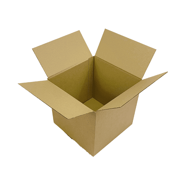 Single Wall Cardboard Boxes - 254x254x254mm