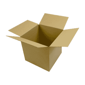 Single Wall Cardboard Boxes - 305x305x305mm