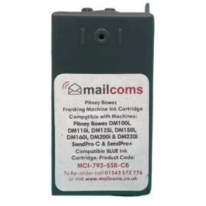 Pitney Bowes DM110i Ink Cartridge - New Compatible Blue
