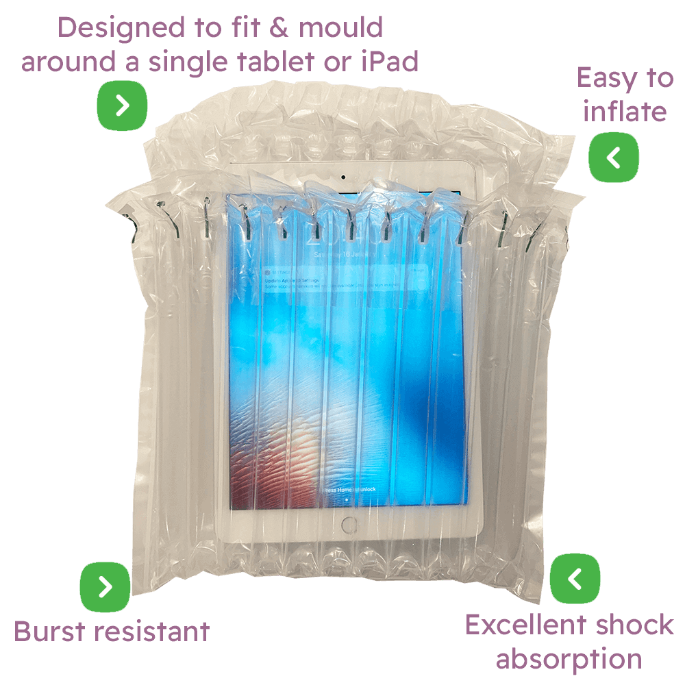 Air Packaging - Tablet Inflatable Packaging