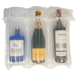 Air Packaging - Triple Bottle Inflatable Packaging - Packs of 25 & 50