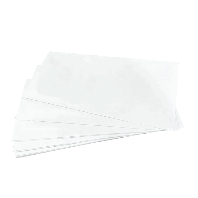 White DL+ Gummed Plain (Non Window) Envelopes (114mm x 235mm)