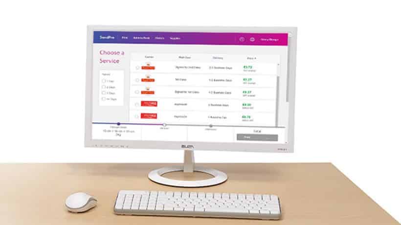 Mailsend Lite Franking Machine Screen Shot