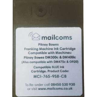 Franking Machine Company DP430 Ink Cartridge - New Compatible Blue**