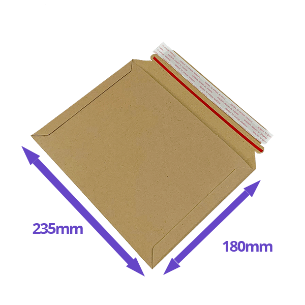 Capacity Book Mailers - 180x235mm