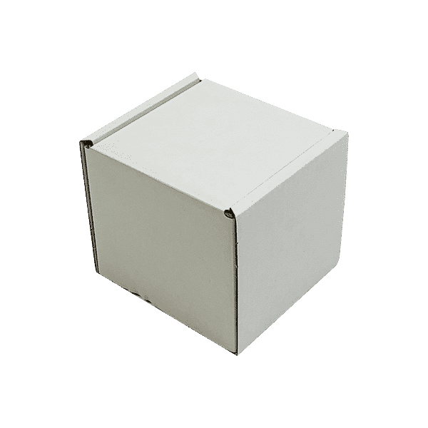 White PiP Small Parcel Postal Box - 102x102x102mm