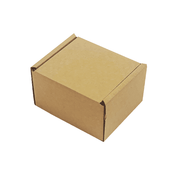 Brown PiP Small Parcel Postal Box - 110x100x70mm