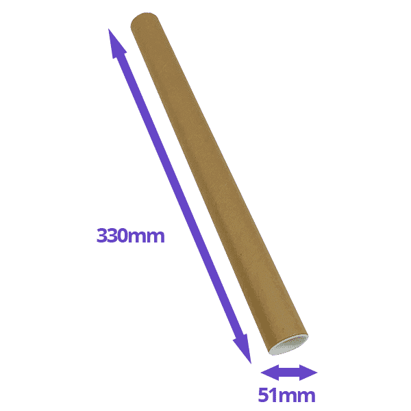 Postal Tubes - 330x51mm