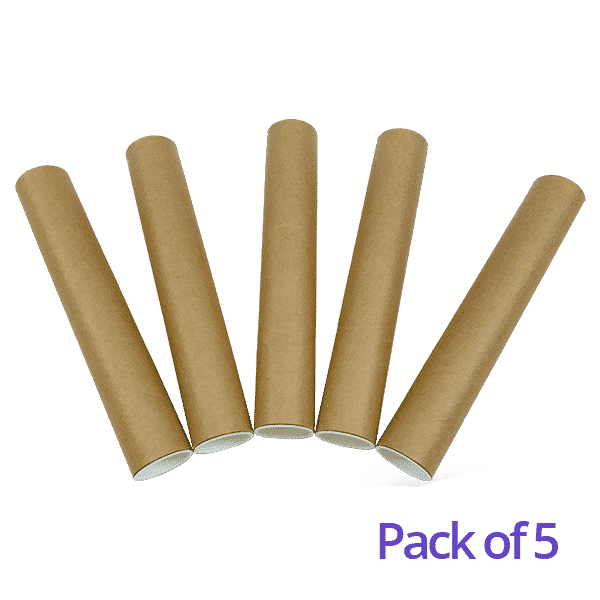 Postal Tubes - 240x38mm - Pack Of 5