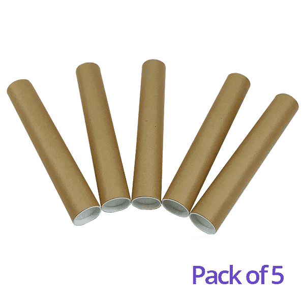 Postal Tubes - 483x38mm - Pack Of 5