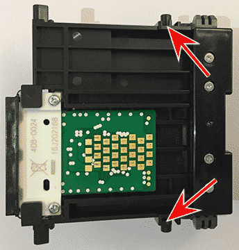 Installing the printhead on the Mailsend Speed Picture 4