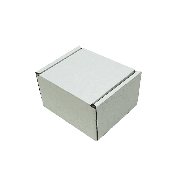 White PiP Small Parcel Postal Box - 110x100x70mm