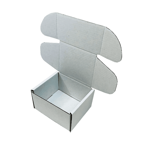 White PiP Small Parcel Postal Box - 110x100x70mm