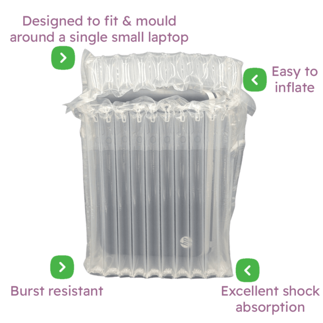 Air Packaging - Small Laptop Inflatable Packaging