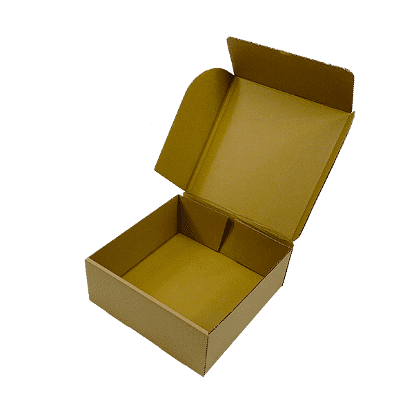 Brown PiP Small Parcel Cake Box - 254x254x63mm