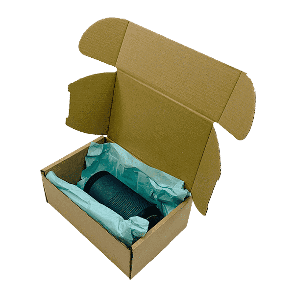 Brown PiP Small Parcel Postal Box - 222x150x88mm