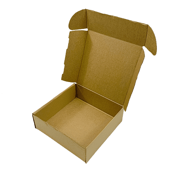 Brown PiP Small Parcel Postal Box - 240x240x80mm