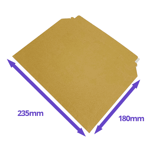 Capacity Book Mailers - Standard Solid Board - 180x235mm