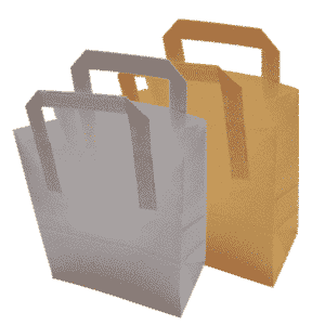 Tape Handle Paper Carrier Bags