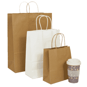 Twist Handle Paper Carrier Bags