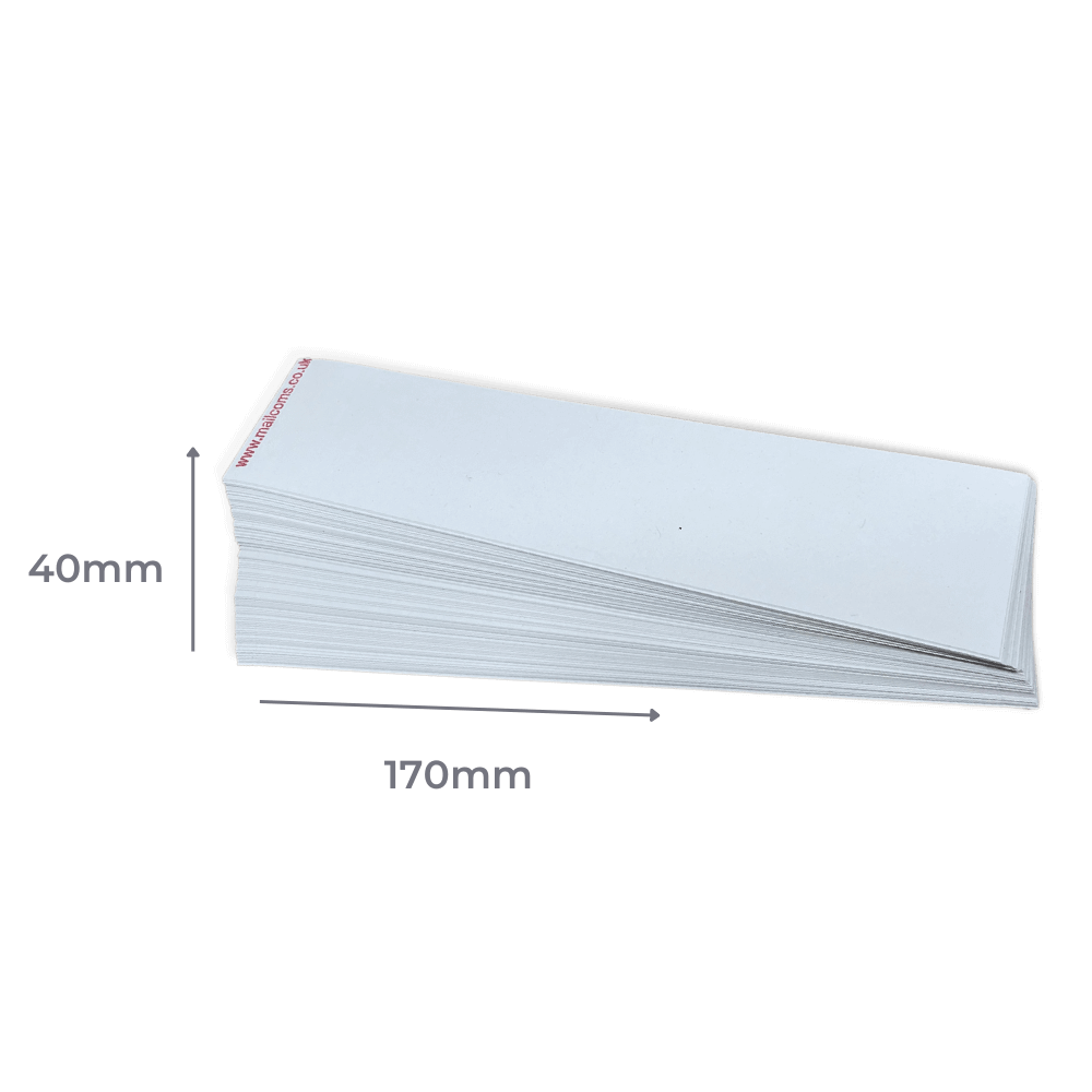 Quadient Long Single Franking Labels