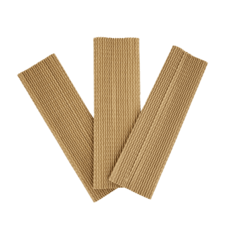 Brown Corrugated Bottle Sleeves - 300x75mm