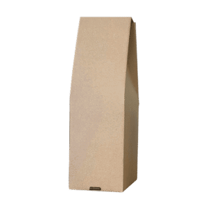 Brown Flexi-Hex Pinch Top Box - 120x120x395mm