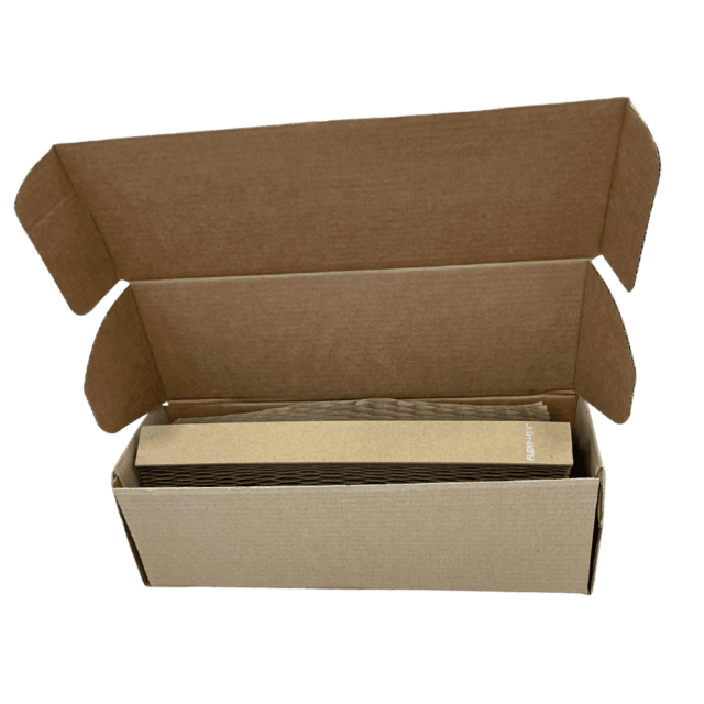 Single Bottle Flexi-Hex Bottle Sleeves Kit – Includes Flexi-Hex Bottle Sleeves & Brown Postal Boxes