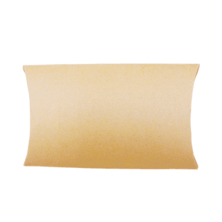 Brown C6 Pillow Boxes - 162x114x35mm