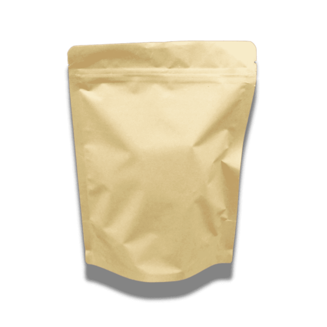 Brown Paper Stand-Up Pouches - 190x260x100mm - Large Gusset