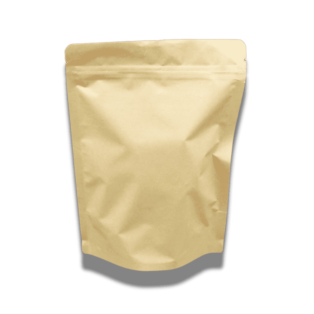 Brown Paper Stand-Up Pouches - 190x260x100mm - Large Gusset