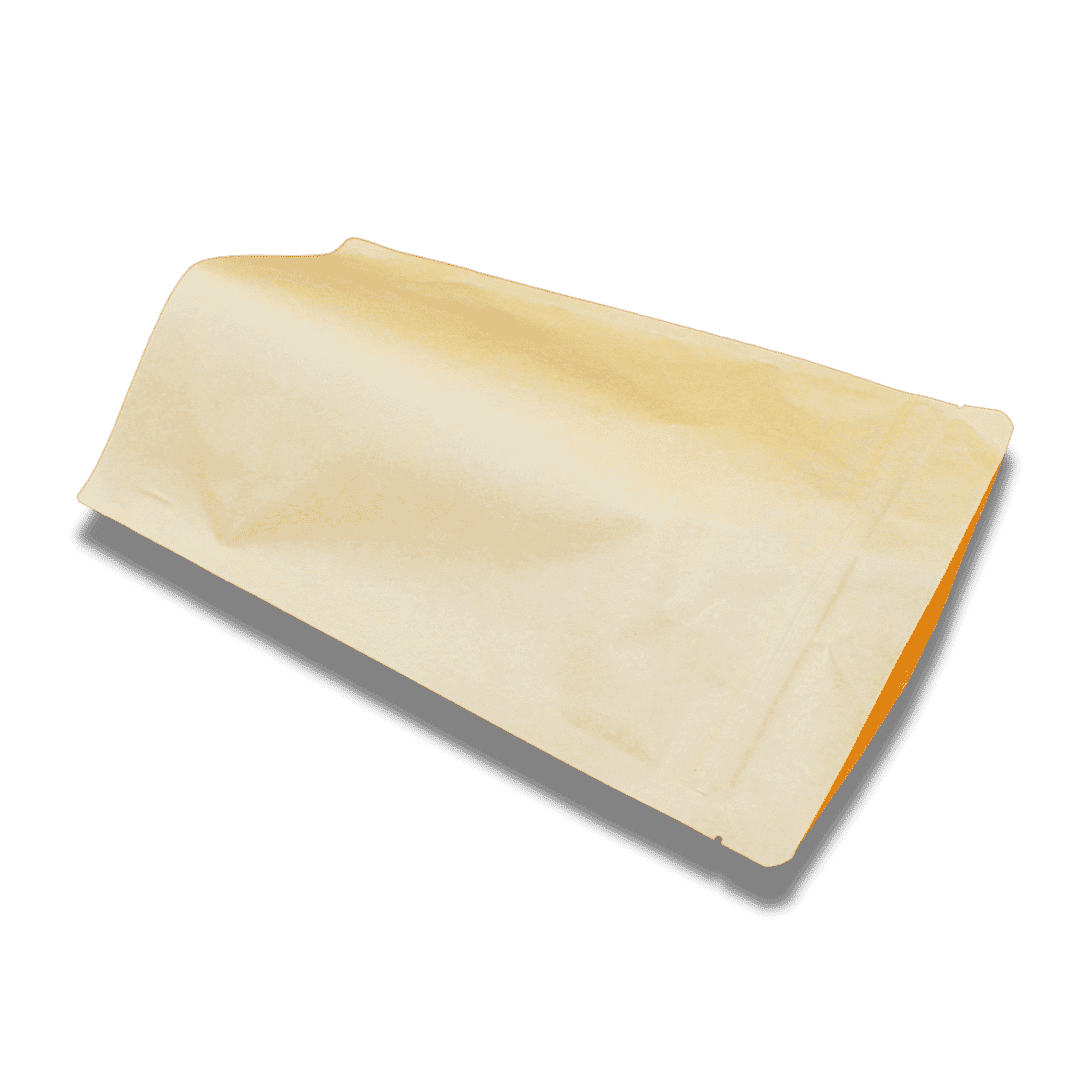 Brown Paper Stand-Up Pouches - 190x260x100mm - Large Gusset