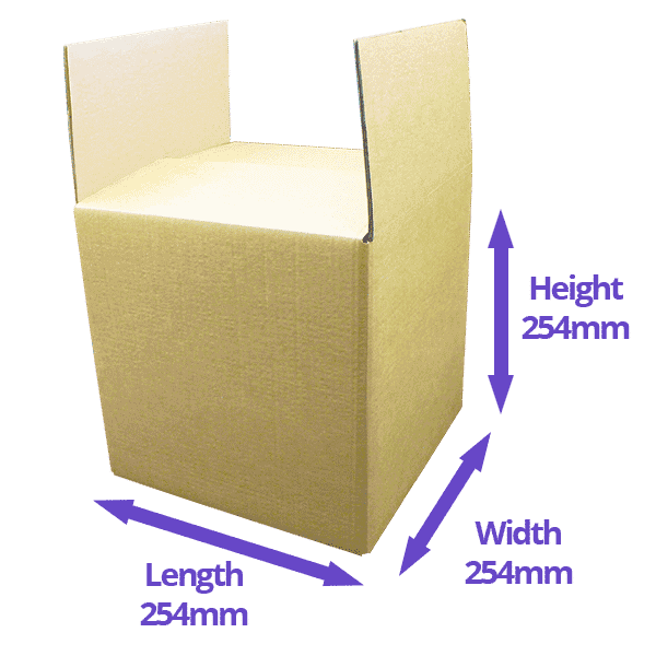 Double Wall Boxes - 254x254x254mm