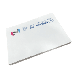 Custom Franking Logo for C5 Non Windowed Folding Inserting Machine Envelopes (162mm x 235mm) - Box of 500