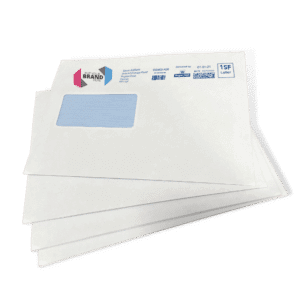 Custom Franking Logo for C5 Windowed Folding Inserting Machine Envelopes (162mm x 235mm) - Box of 500