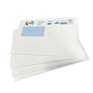 Custom Franking Logo for C5 Windowed Self Seal Envelopes (162mm x 229mm) - Box of 500