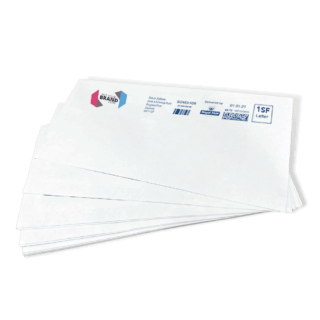 Custom Franking Logo for DL Non Windowed Folding Inserting Machine Envelopes (114mm x 235mm) - Box of 1000