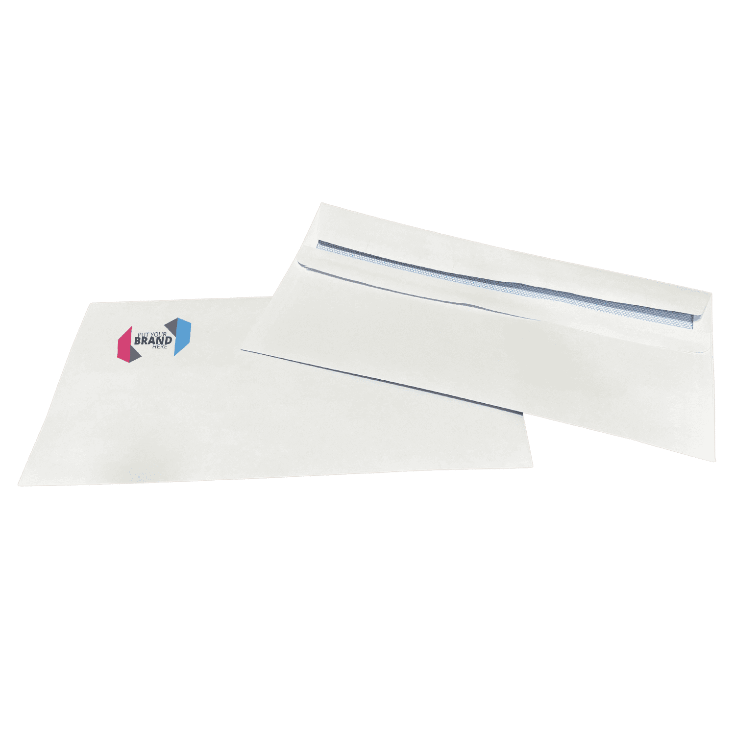 Custom Franking Logo for DL Non-Windowed Self Seal Envelopes (110mm x 220mm)