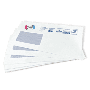 Custom Franking Logo for DL Windowed Folding Inserting Machine Envelopes (114mm x 235mm) - Box of 1000