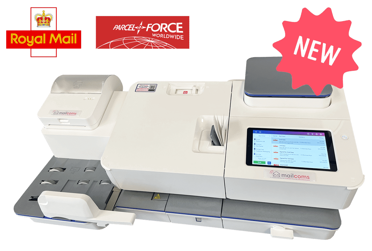 Mailcoms Parcelsend Speed Franking Machine