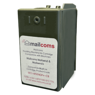 Mailcoms Parcelsend Essential / Parcelsend+ Blue Ink Cartridge