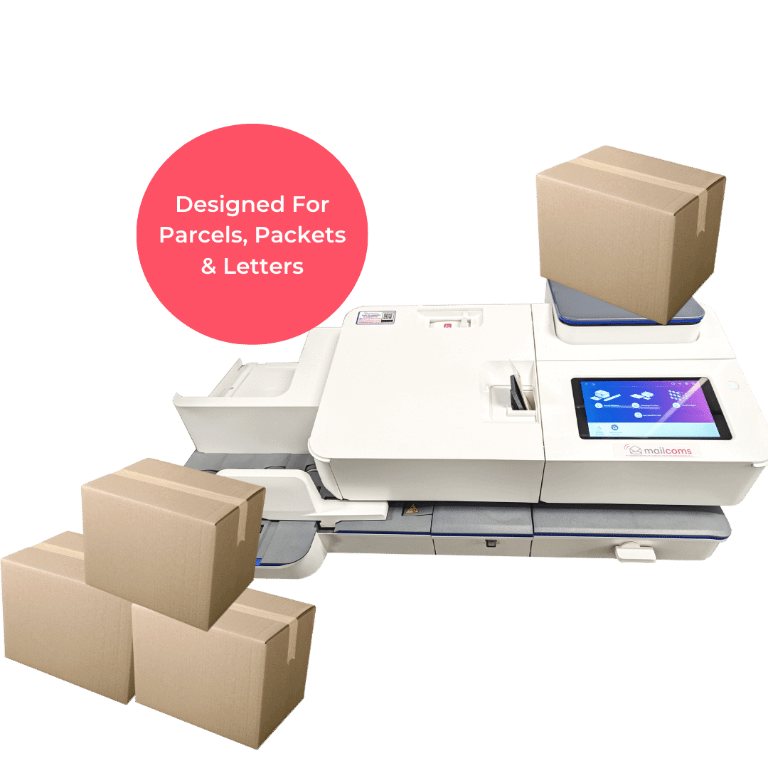 Mailcoms Parcelsend Speed Franking Machine