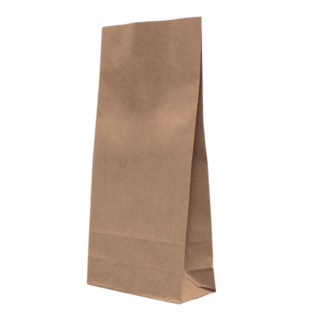 General Purpose Brown Paper Bags - 150x65x305mm, 215mm Gusset