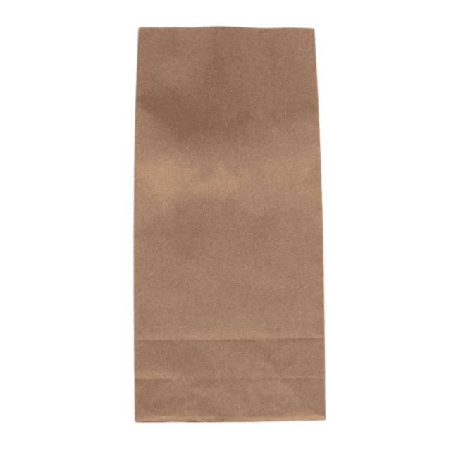 General Purpose Brown Paper Bags - 150x65x305mm, 215mm Gusset