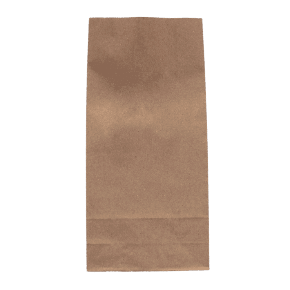 General Purpose Brown Paper Bags - 150x65x305mm, 215mm Gusset