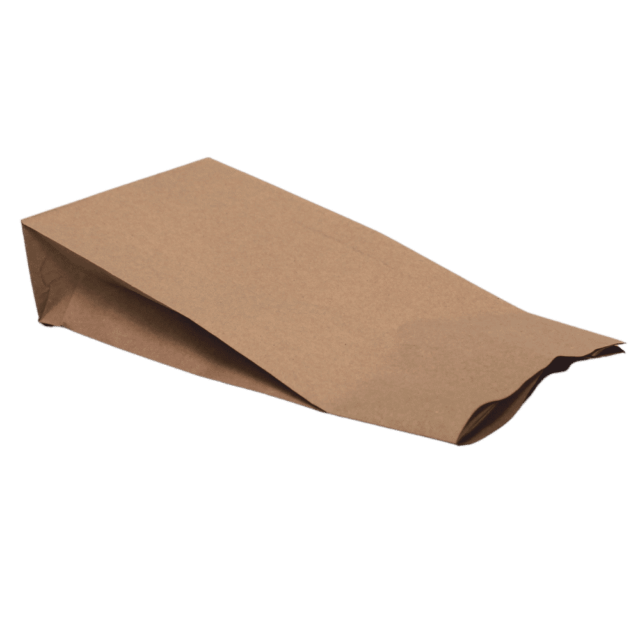 General Purpose Brown Paper Bags - 150x65x305mm, 215mm Gusset